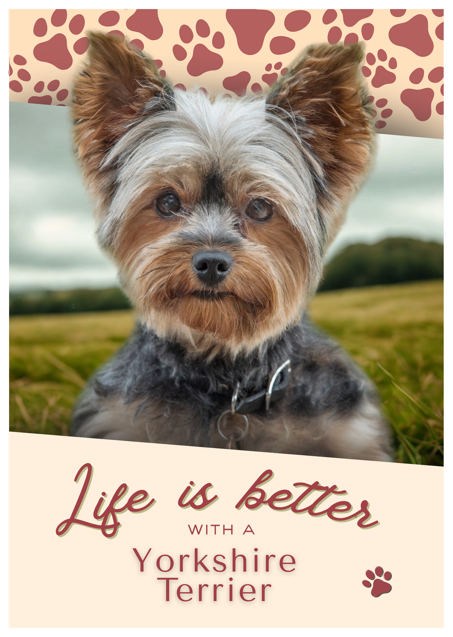 Notebook/Notepad (A5) - Dog - Yorkshire - Make a dog person smile!